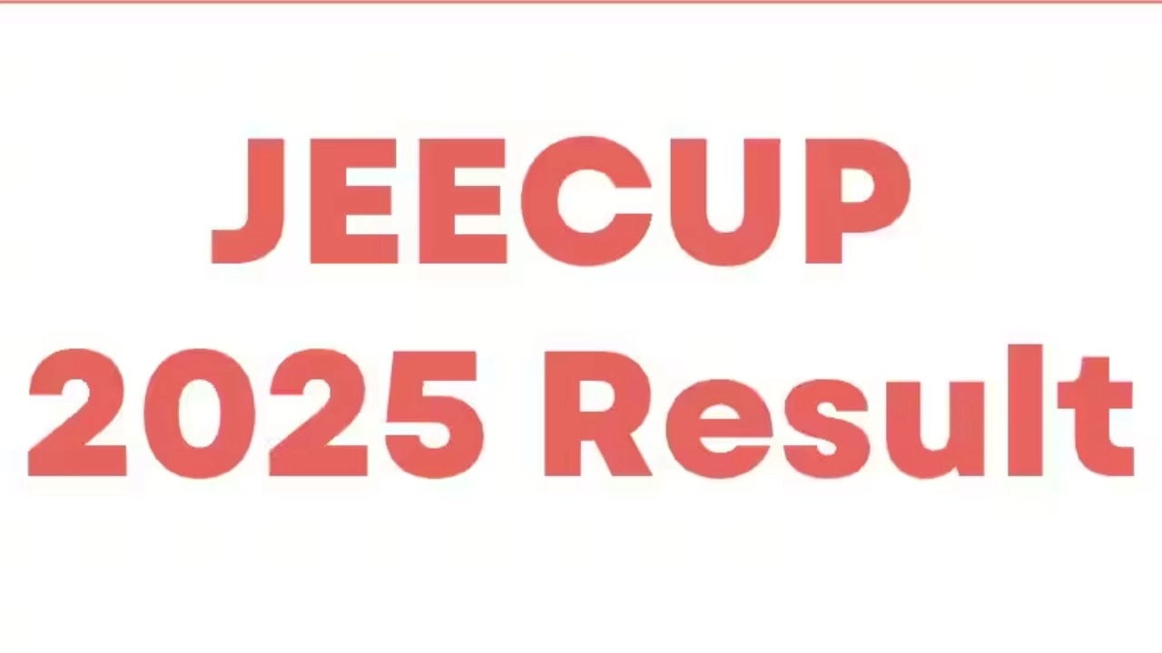 JEECUP 2025 Result