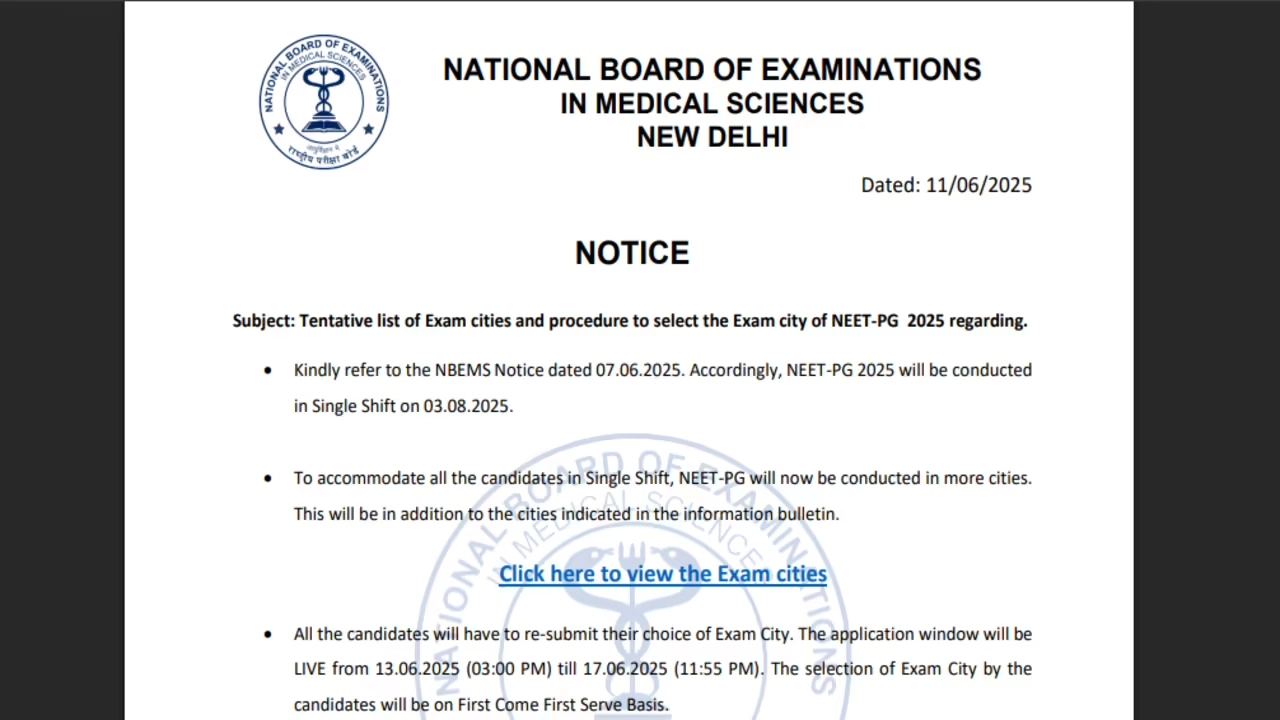 NEET PG Exam