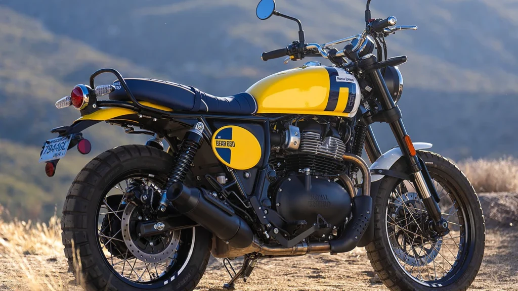 Royal Enfield Bear 650 Scrambler: दमदार एग्जॉस्ट, TFT स्क्रीन और स्विचेबल ABS, शुरुआती कीमत ₹3.39 लाख 1 Royal Enfield Bear 650 Scrambler